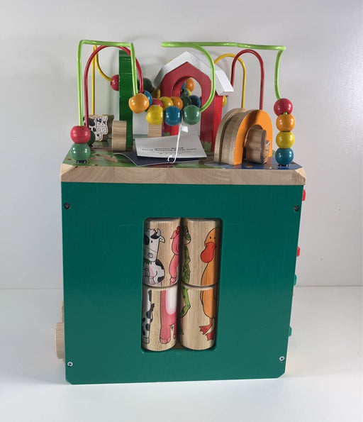 used Battat Wooden Activity Cube