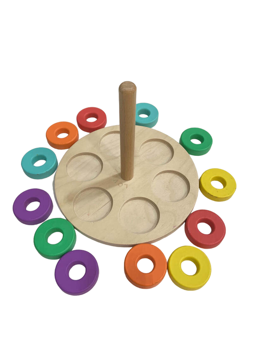 secondhand Lovevery Flexible Wooden Stacker