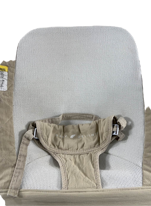 secondhand Baby Delight Go With Me Alpine Deluxe Portable Bouncer, Organic Oat