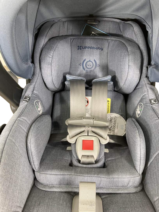 Shop UPPAbaby MESA V2 Infant Car Seat, 2023, Gregory (Blue Melange Merino Wool) at GoodBuy Gear
