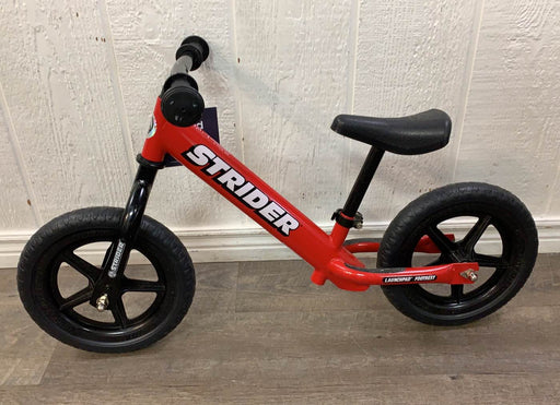 secondhand Strider Balance Bike 12 Classic, Classic 12", Red