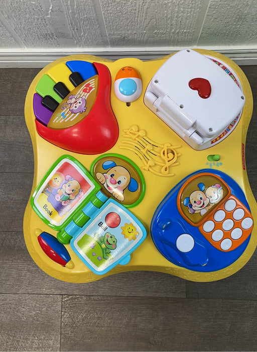 secondhand Fisher Price Laugh & Learn Puppy and Friends Learning Table