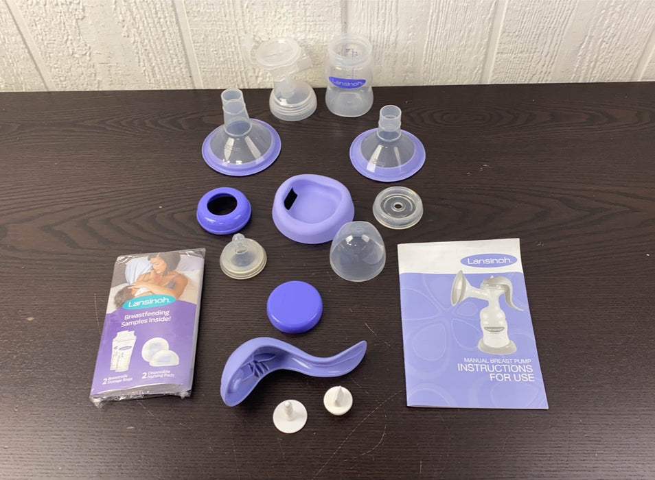 used Lansinoh Manual Breast Pump