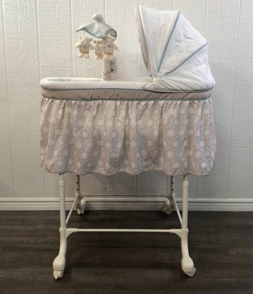 secondhand Simmons Kids Deluxe Gliding Bassinet