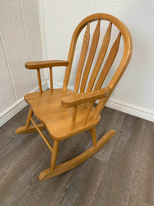 secondhand Child’s Wooden Rocking Chair