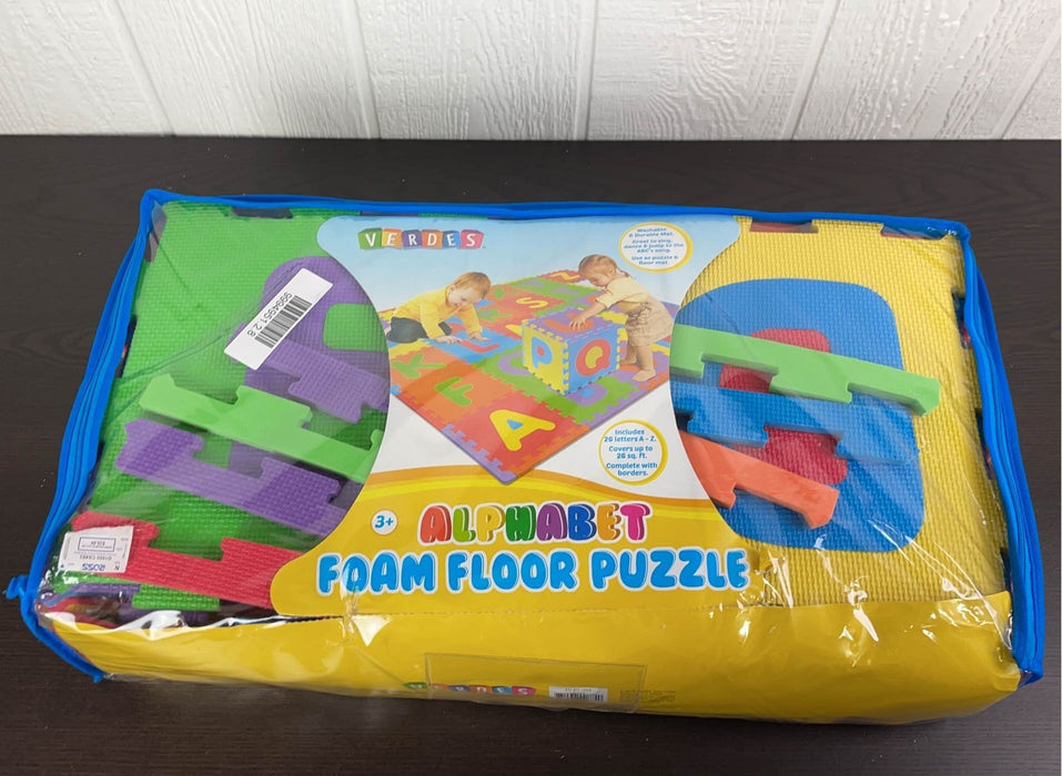 used Verdes Alphabet Foam Floor Puzzle