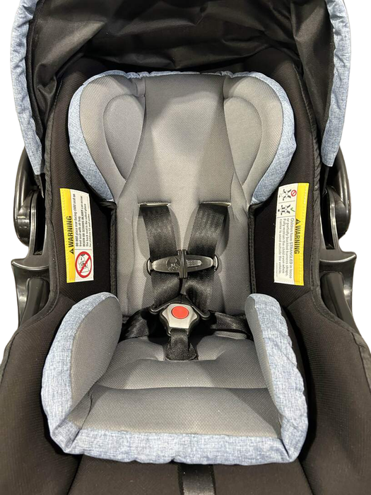 secondhand Baby Trend Secure Snap Tech 35 Infant Car Seat, Chambray