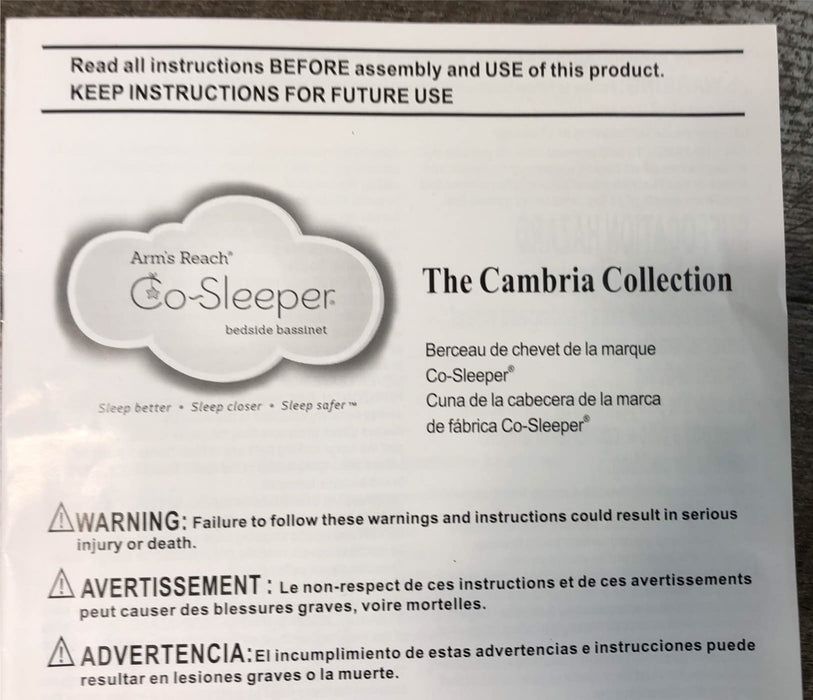 Shop Arm's Reach Cambria Co-Sleeper at GoodBuy Gear