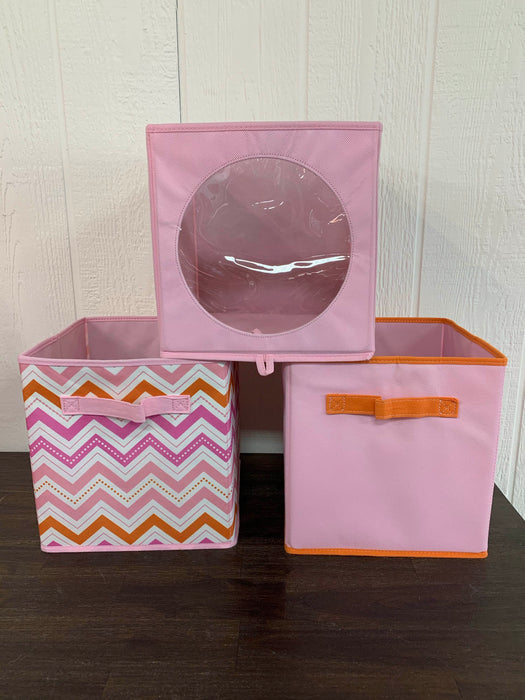 used Circo Fabric Storage Bins