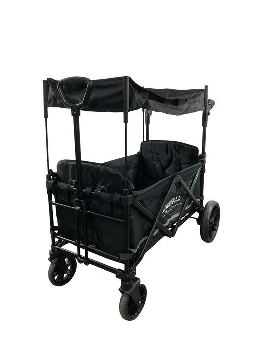 used Wonderfold X2 Push + Pull Double Stroller Wagon, 2021, Black