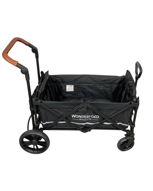 secondhand Wonderfold X2 Push + Pull Double Stroller Wagon, 2022, Black