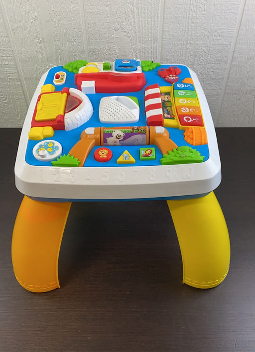 used Fisher Price Laugh And Learn Around The Town Learning Table