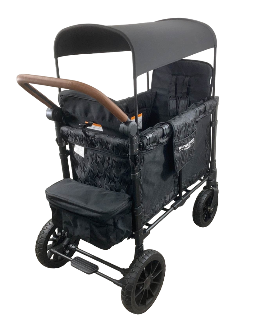 Wonderfold W2 Luxe Multifunctional Double Stroller Wagon, 2021, Charco