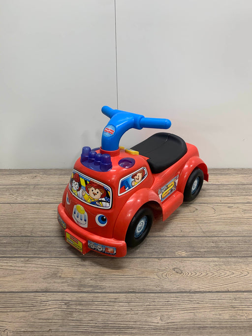 Shop Fisher Price Little People Fire Truck Ride On at GoodBuy Gear