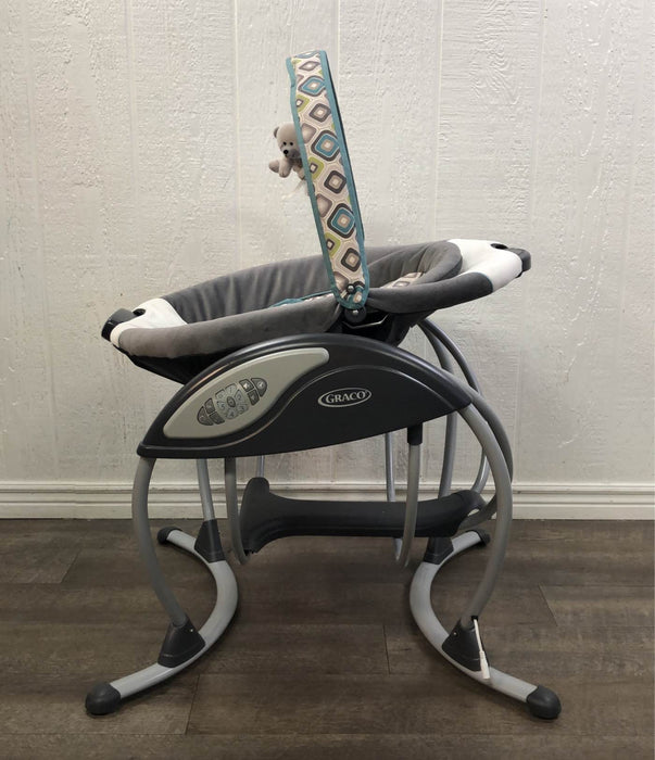 used Graco Soothing System Gliding Baby Swing