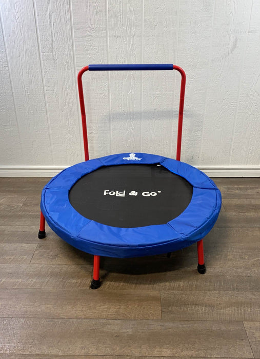 used Original Toy Company Fold And Go Trampoline