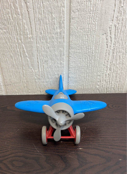 secondhand Green Toys Airplane, Blue