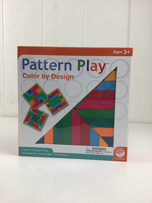 used MindWare Pattern Play Color By Design