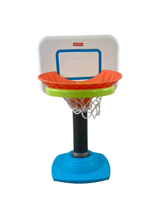 secondhand Fisher Price Grow To Pro Basketball Hoop