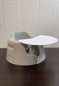 secondhand Bumbo Floor Seat With Play Tray, Elephant Grey