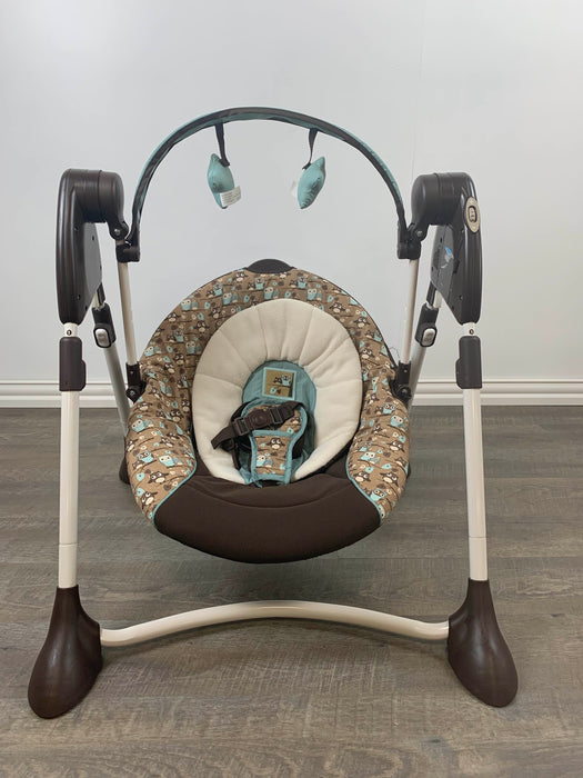 used Graco Swing By Me Portable Swing