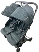 used Mompush Lithe Double Stroller, 2021, Black