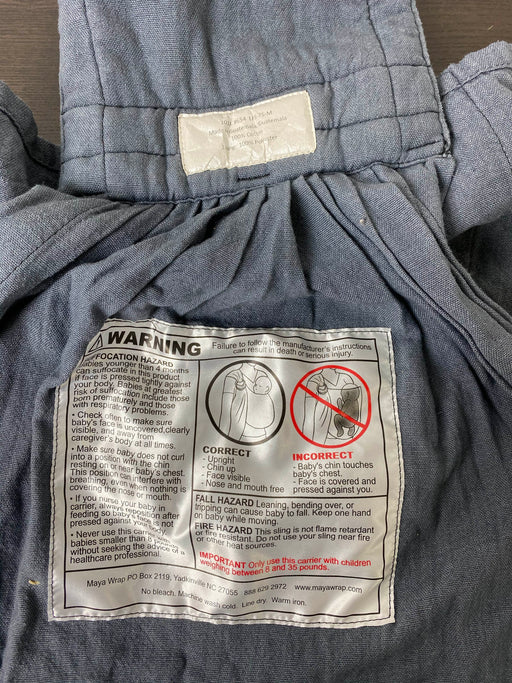 secondhand Maya Wrap Lightly Padded Ring Sling Baby Carrier