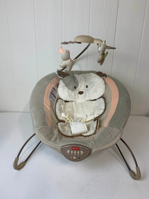 secondhand Fisher Price Deluxe Bouncer, My Little Snugapuppy