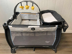 used Graco Anywhere Dreamer Playard With Bassinet, Hattie