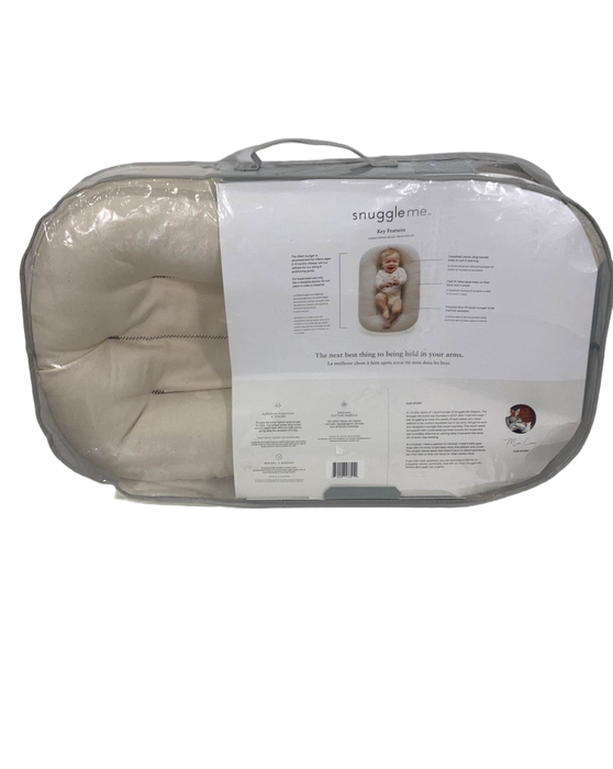 secondhand Snuggle Me Organic Sensory Infant Lounger, Natural