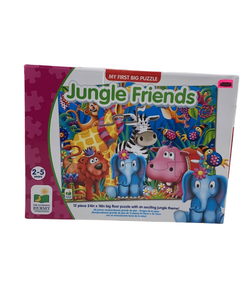 used The Learning Journey My First Big Puzzle, Jungle friends