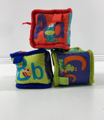 used Bright Starts Grab N Stack Soft Blocks