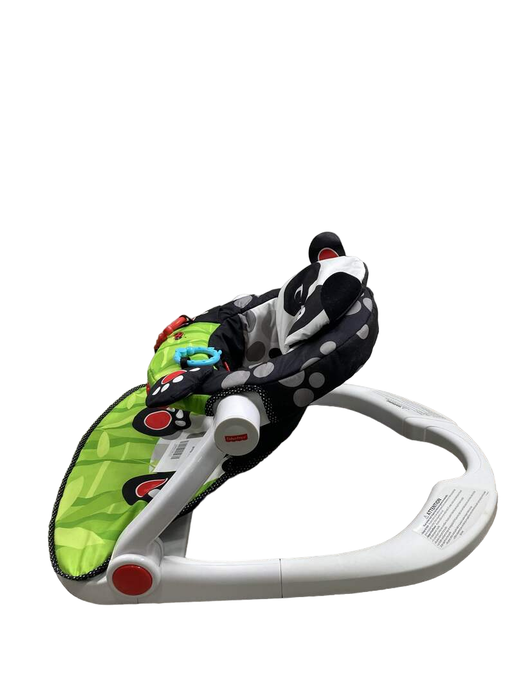 used Fisher Price Sit-Me-Up Floor Seat, Panda Paws