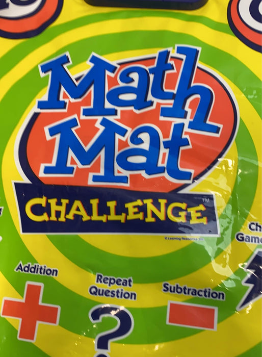 secondhand Learning Resources Math Mat Challenge