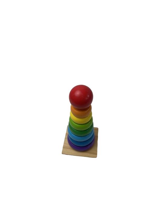 used Melissa & Doug Rainbow Stacker Classic Toy