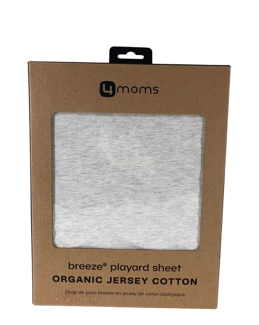 used 4moms Breeze Playard Organic Jersey Cotton Sheet