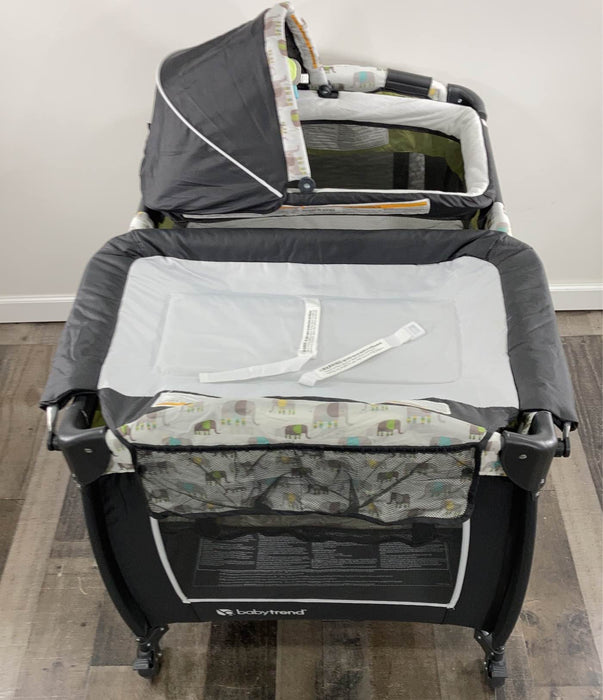 Shop Baby Trend Retreat Nursery Center Playard, Elephants at GoodBuy Gear