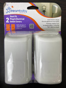 secondhand Dreambaby Dual Fit Plug &Electrical Outlet Covers - 2 Pack