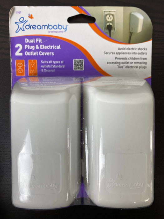 secondhand Dreambaby Dual Fit Plug &Electrical Outlet Covers - 2 Pack