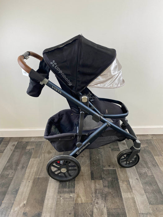 secondhand UPPAbaby VISTA V2 Stroller, 2017, Jordan (Charcoal Melange)