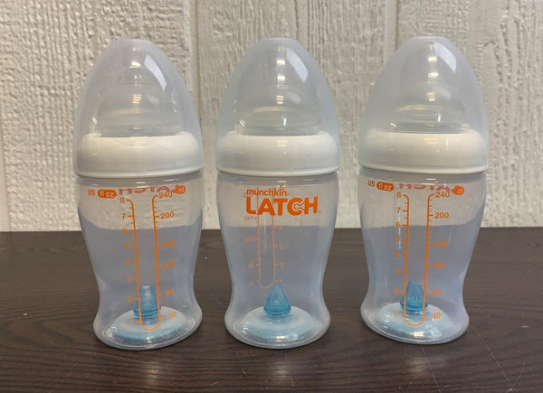 Munchkin Latch Bottles, 3pk, 8oz