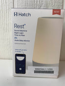 used Hatch Baby Rest+ Sound Machine with Audio Baby Monitor