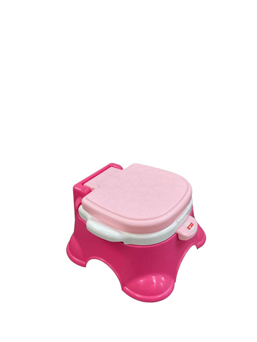 secondhand Fisher Price Pink Princess Stepstool Potty