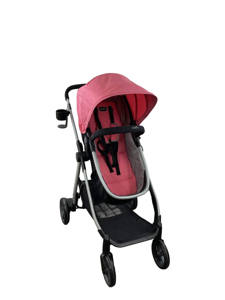 pink and black stroller travel system Evenflo Omni Plus Stroller, 2022, Brizo Pink