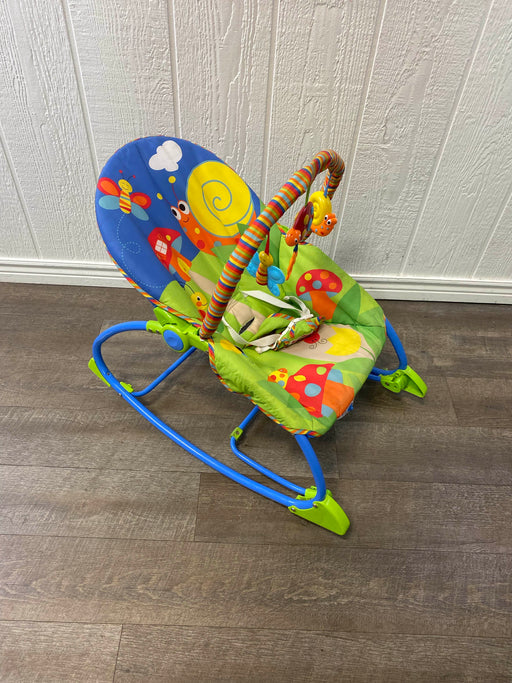 secondhand Fisher Price Deluxe Infant To Toddler Rocker