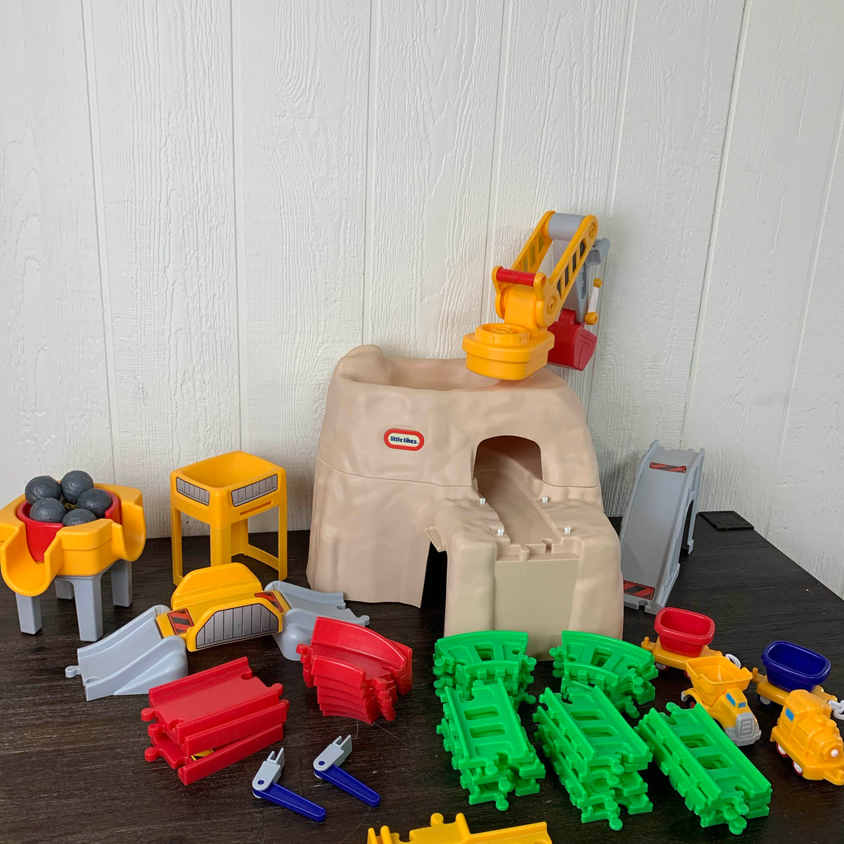 Little Tikes Big Adventures Construction Peak Rail And Road Play Set