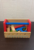 used Melissa & Doug Take-Along Tool Kit Wooden Toy