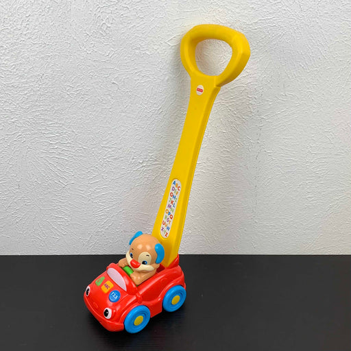 secondhand Fisher Price Laugh & Learn Puppy’s Smart Stages Push Car