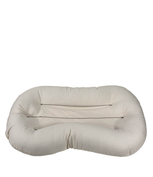 used Snuggle Me Organic Sensory Infant Lounger, Natural