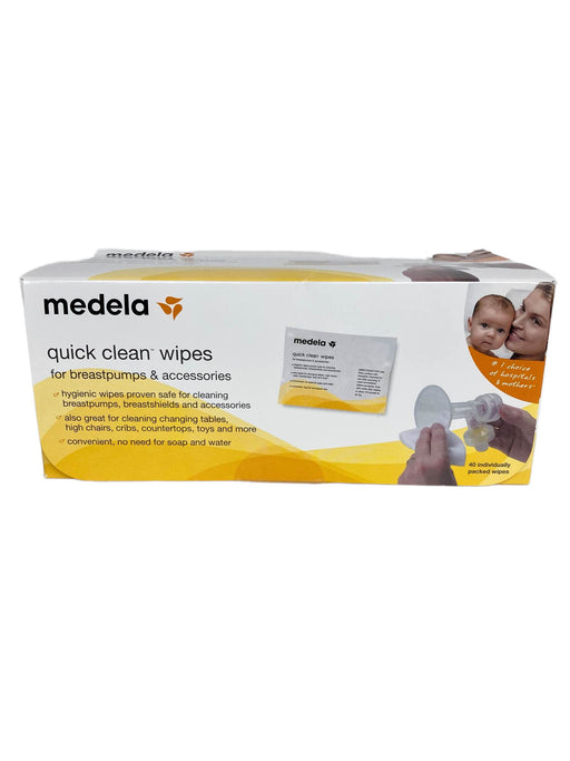 used Medela Quick Clean Wipes
